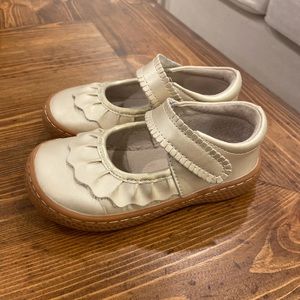 Livie & Luca Champagne Mary Janes